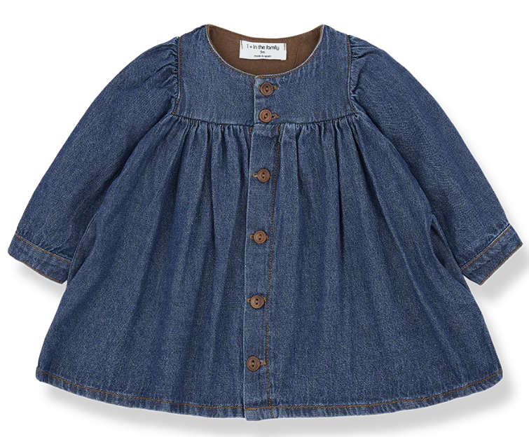 1+ IN THE FAMILY ADDAIS DRESS (18M-48M)