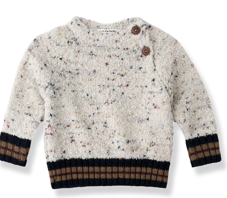 1+ IN THE FAMILY ANDER SWEATER (12M-48M)