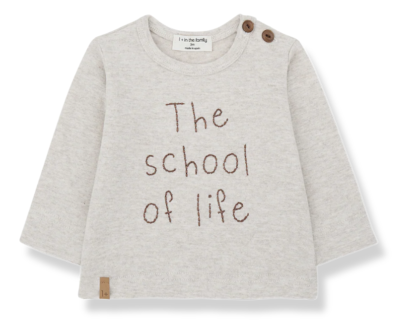 1+ IN THE FAMILY HARALD EMBROIDERED TSHIRT(6M-24M)