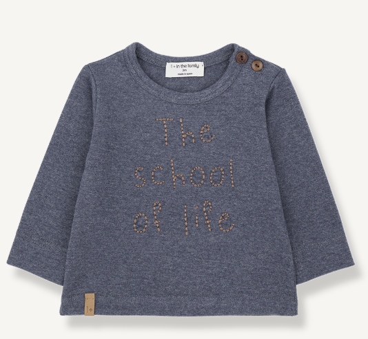 1+ IN THE FAMILY HARALD EMBROIDERED TSHIRT(6M-24M)