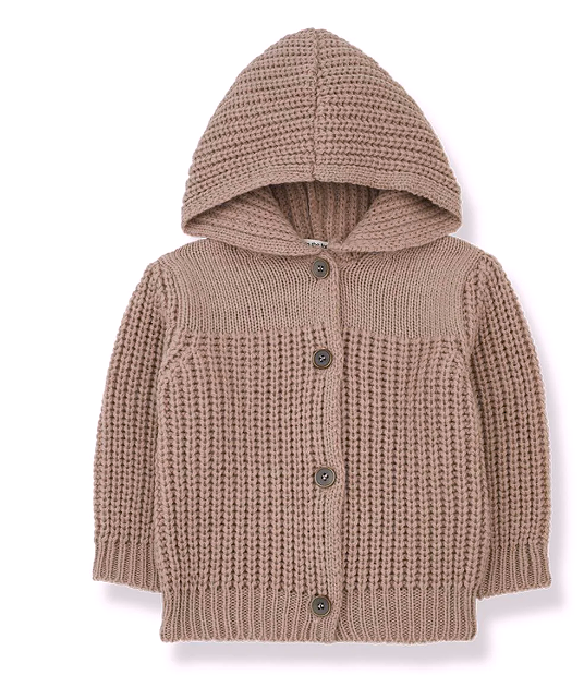 1+ in the Family Simo Hooded Jacket & Beanie - Old Rose