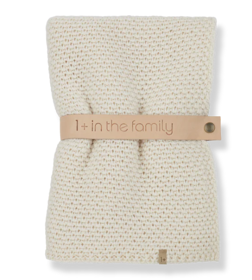 1+ in the Family Marinet Blanket - Ecru
