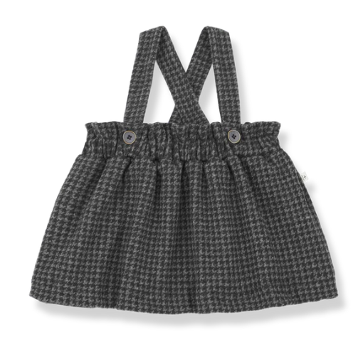 1+ IN THE FAMILY SKIRT W/STRAPS (18M-48M)