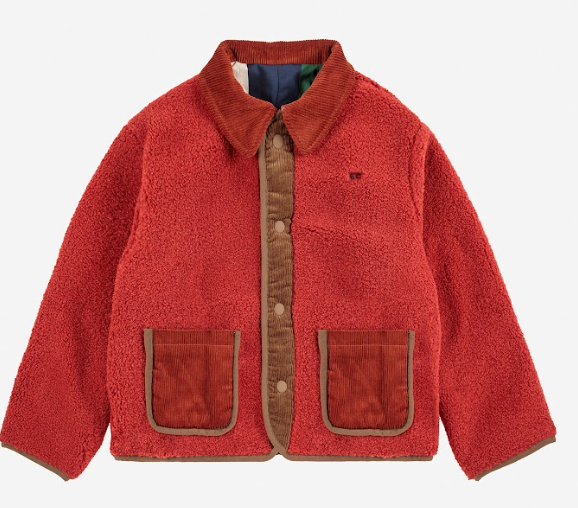 BOBO CHOSES TILES REVERSIBLE JACKET (2-5Y)