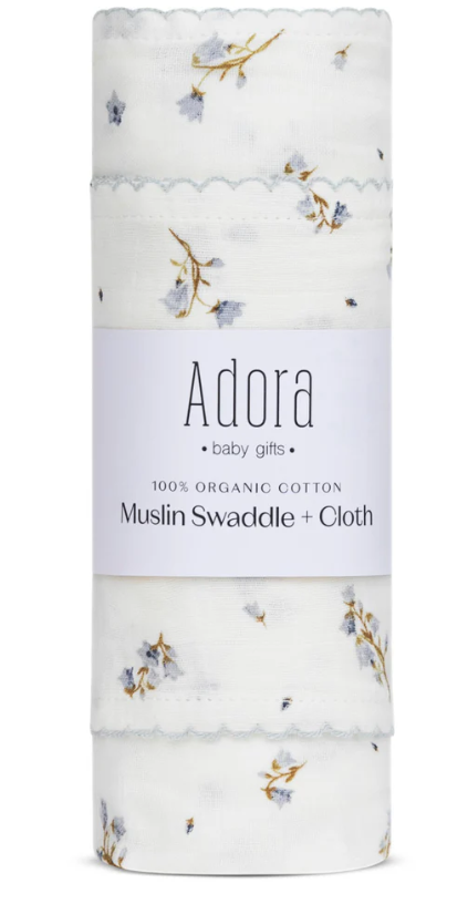 ADORA FLORAL SWADDLE (OS)