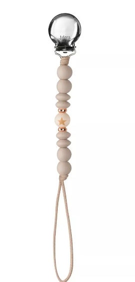 Adora Saddle Star Pacifier Clip Adora Saddle Star Pacifier Clip