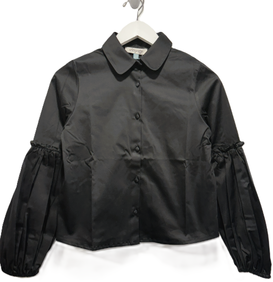 A LA PAGE CHRISELL SHIRT W/BALLONSLEEVES (12-16Y)