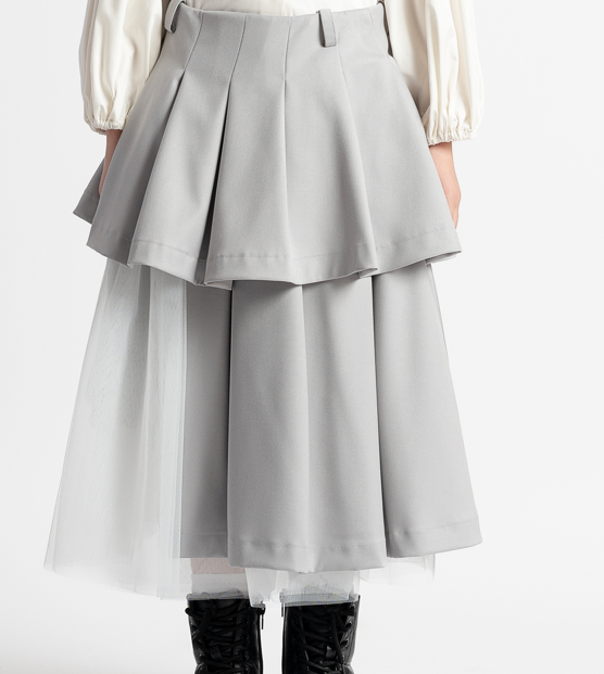 A LA PAGE DAFNE FULL LENGTH FLANNEL SKIRT (12-16Y)