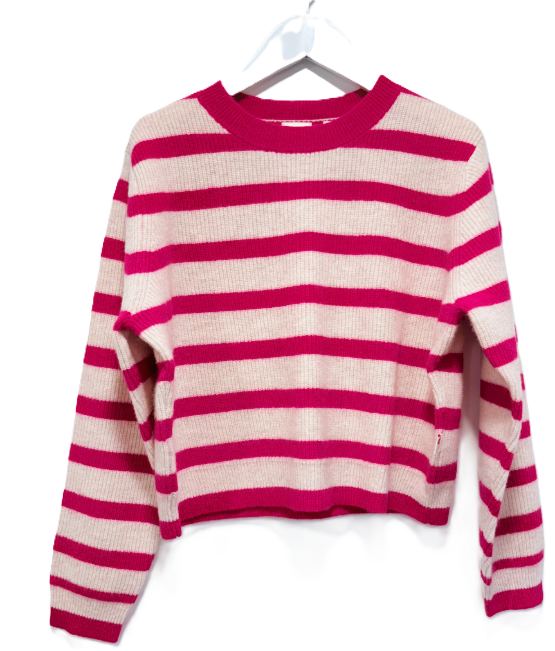 AO76 CHOC C-NECK TOP (10-16Y)