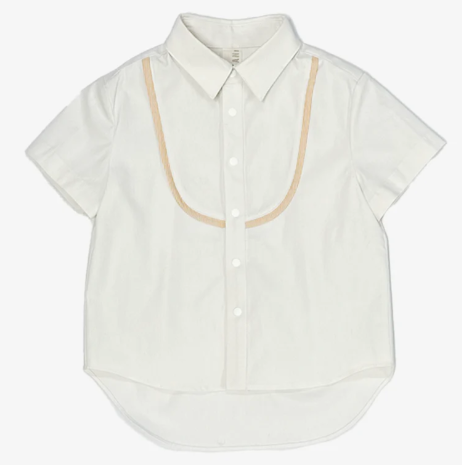 TIA CIBANI ATTICUS SNAP SHIRT (2Y-8Y)