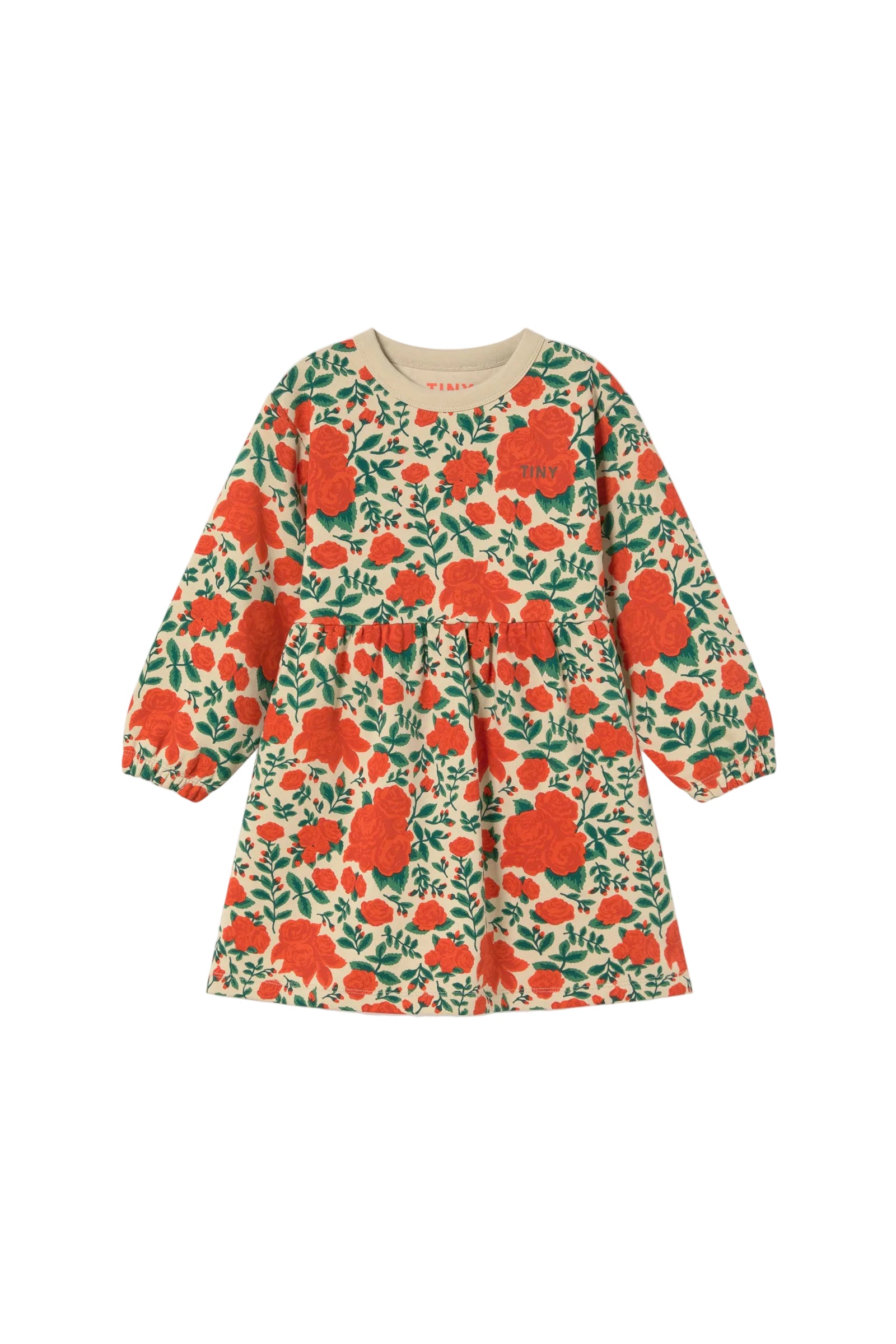 tiny cottons dress ROSES (2-12Y) – Klade Children's Boutique Composition: 95% POLYESTER 5% ELASTANE Colour:Blush SEDEX certification demonstrates the Dress To Impress Birthday