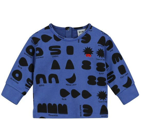BEAU LOVES BLUE BABY SWEATER (6-24M)