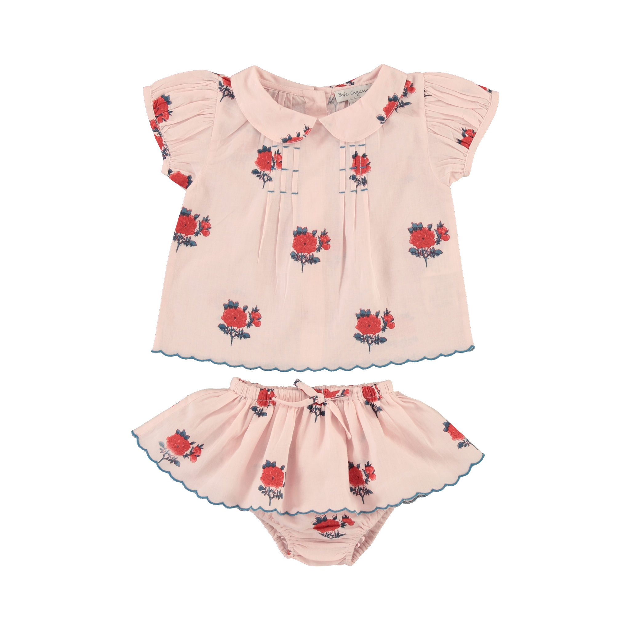 [新品未使用]bebe organic ベビーセットアップ BEBE ORGANIC APRIL BABY SET (12M-36M) – Klade Children's Boutique