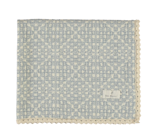 BEBE ORGANIC CROCHET BLANKET (OS)