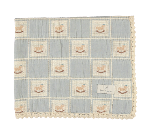 BEBE ORGANIC CUDDLE HORSE BLANKET (OS)