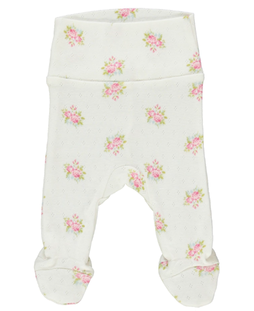 BEBE ORGANIC ESME FOOTED LEGGINGS (3M-9M)