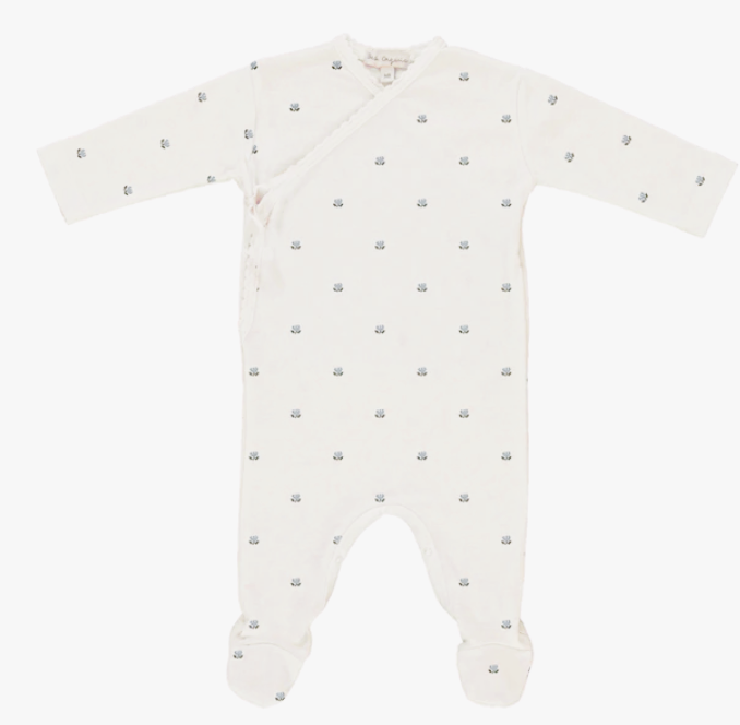 BEBE ORGANIC LISA WRAP OVERALL (NB-6M)