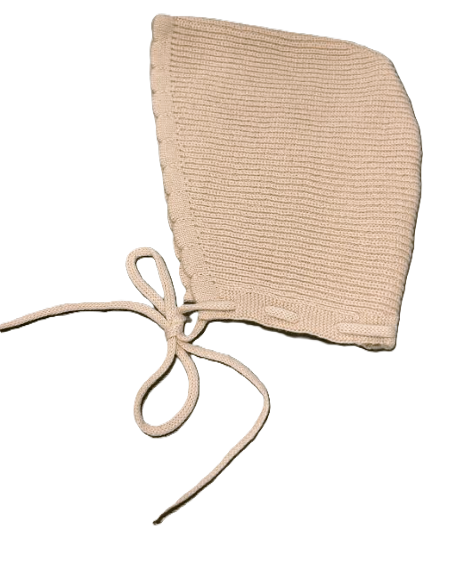 BEBE ORGANIC LUCETTE SPECIAL BONNET (NB-6M)