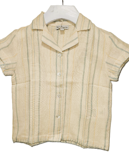 BEBE ORGANIC LUIS SIMPLE SHIRT (2-6Y)