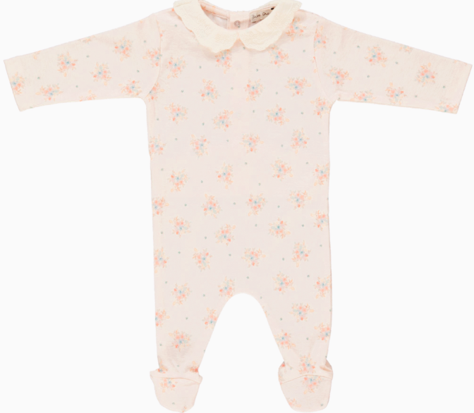 BEBE ORGANIC MARIE COLLAR OVERALL (NB-9M)