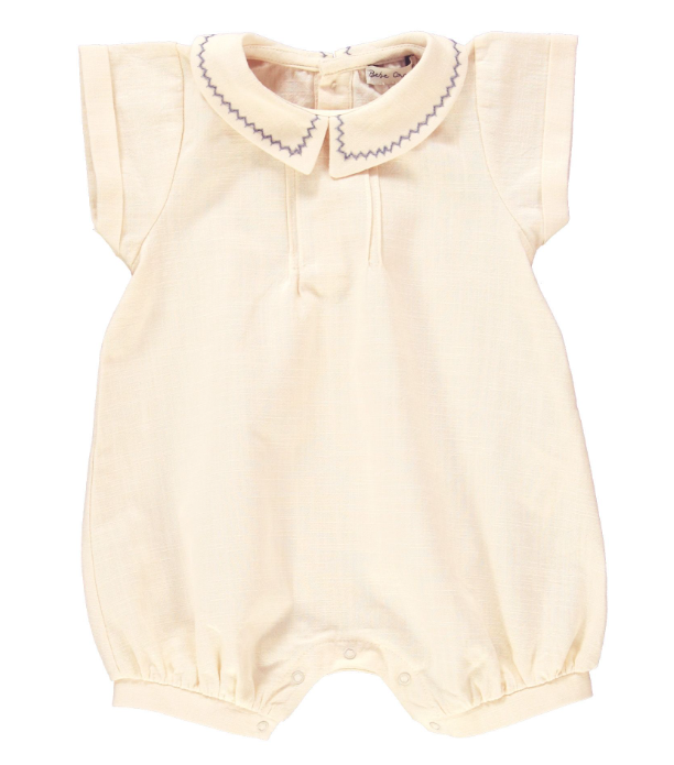 BEBE ORGANIC MILO ROMPER (6M-24M)