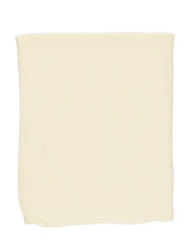 BEBE ORGANIC POINTELLE BLANKET (OS)