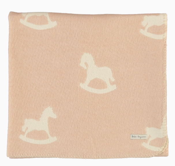 BEBE ORGANIC ROCKING HORSE BLANKET (OS)