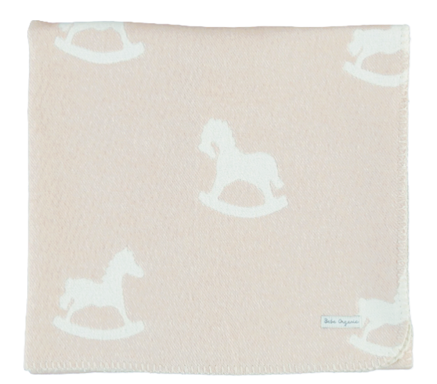 BEBE ORGANIC ROCKING HORSE BLANKET (OS)
