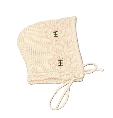 BEBE ORGANIC ROSINE SPECIAL BONNET (NB-6M)