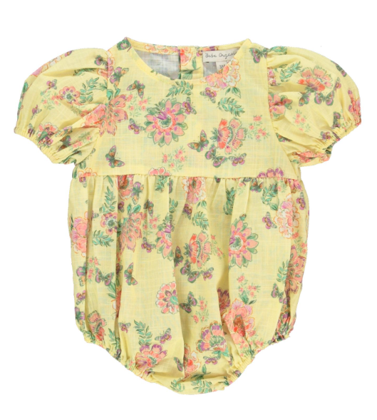BEBE ORGANIC SOPHIA ROMPER (6M-24M)
