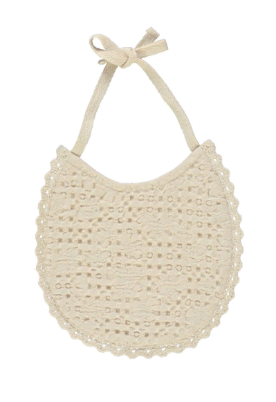 BEBE ORGANIC WAFFLE BIB (OS)
