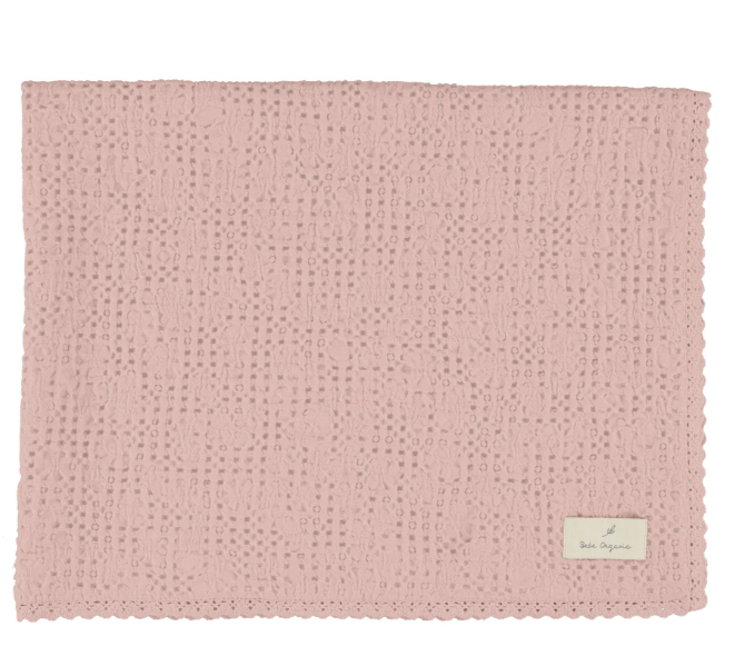 BEBE ORGANIC WAFFLE BLANKET (OS)
