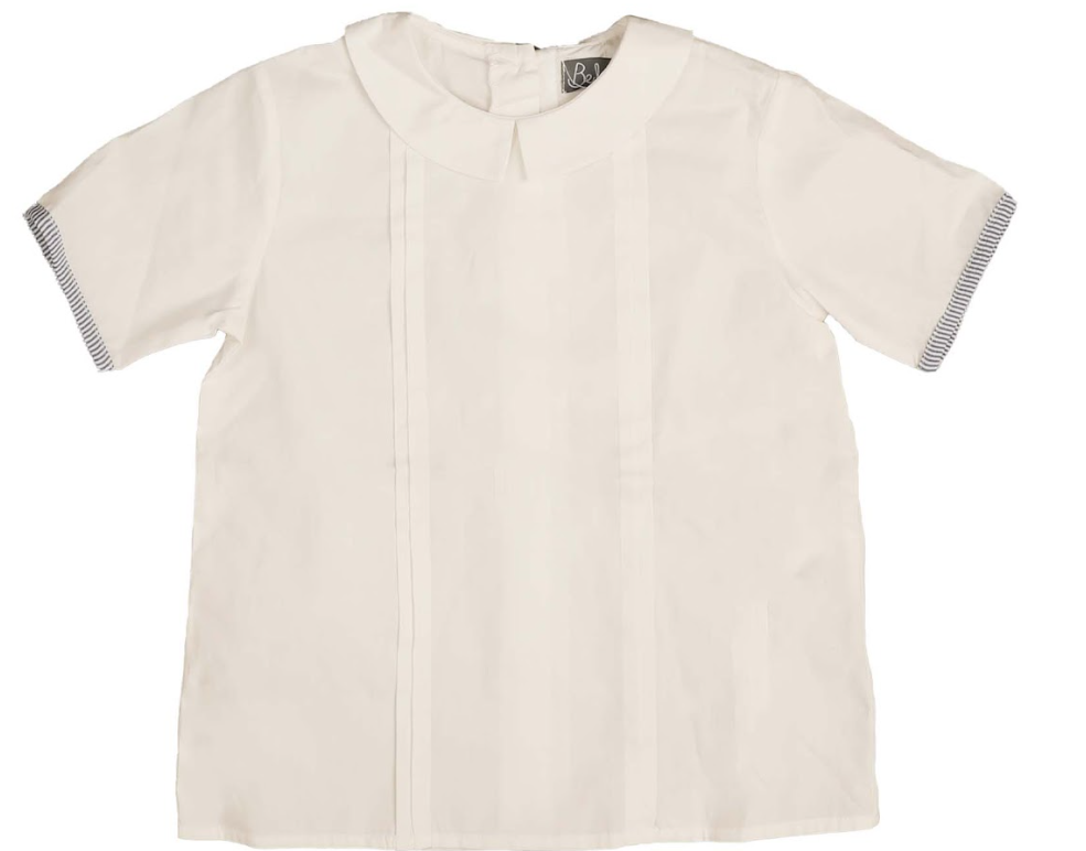 BELATI CONTRAST WITH TUCKS SHIRT (2-5Y)