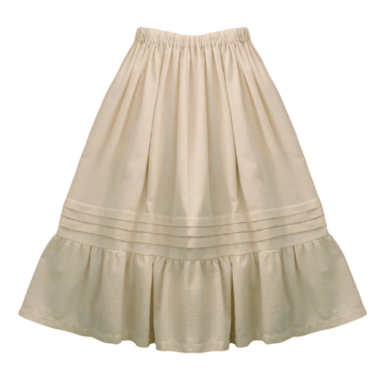 BELLE CHIARA LONG FLEECE SKIRT (10-M)