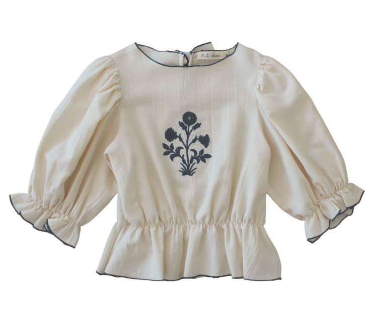 BELLE CHIARA CALENDULA BLOUSE (10-M)