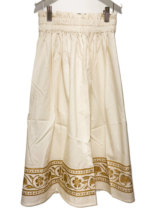BELLE CHIARA SMOCK BORDER SKIRT (10-M)