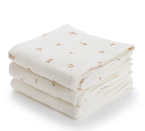 BELLE ENFANT 3PP MUSLIN SQUARES