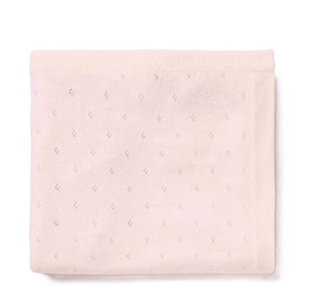 BELLE ENFANT POINTELLE BLANKET (OS)