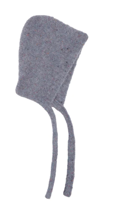 BIRINIT PETIE BLUE KNIT BONNET (0M-18M)