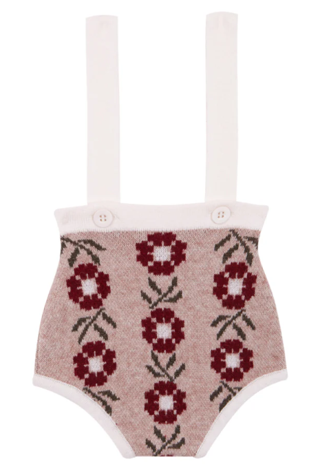 BIRINIT PETIT KNIT STRAP BLOOMERS (6M-2Y)