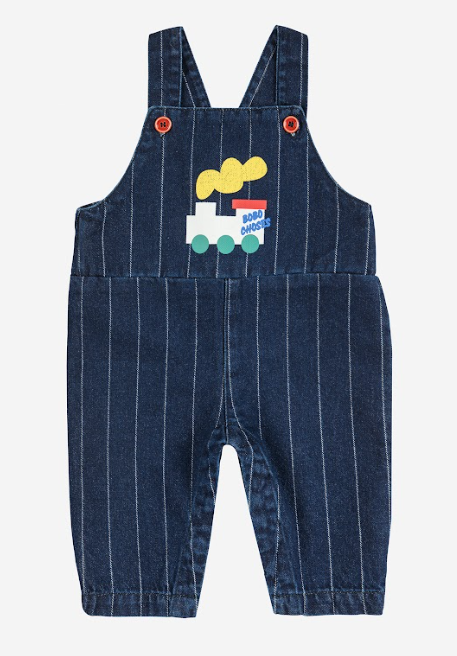 BOBO CHOSES CHOO CHOO OVERALLS(18M-24M)