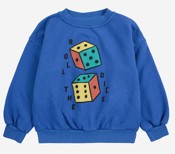 BOBO CHOSES DICE SWEATSHIRT (2-9Y)