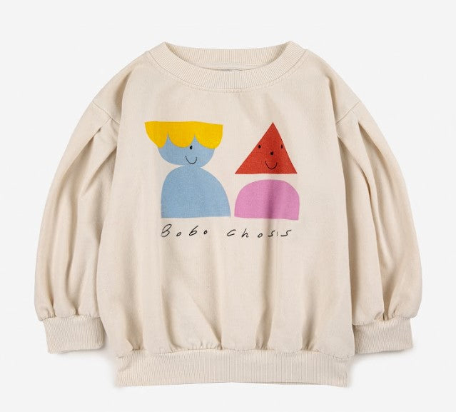 BOBO CHOSES FUNNY FRIENDS SWEATSHIRT (2-13Y)