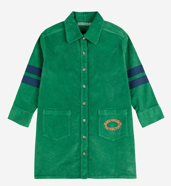 BOBO CHOSES TIC TAC TOE CORDUROY DRESS(2-11Y)