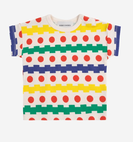 BOBO CHOSES WAFFLE TSHIRT (9M-24M)