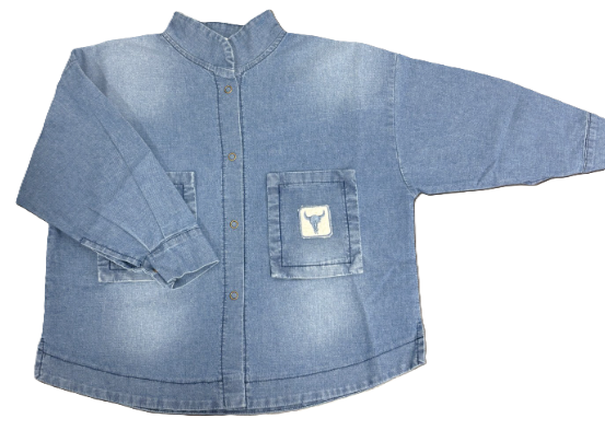 BOOSO DENIM OVERSHIRT (2-11Y)