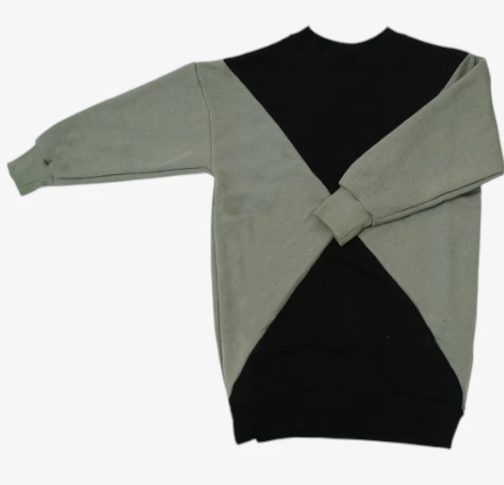 BOOSO PANEL SWEATSHIRT DRESS (2-11Y)