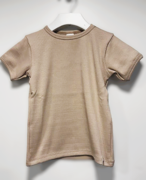 BOOSO SIMPLE RIB TEE (2-7Y)