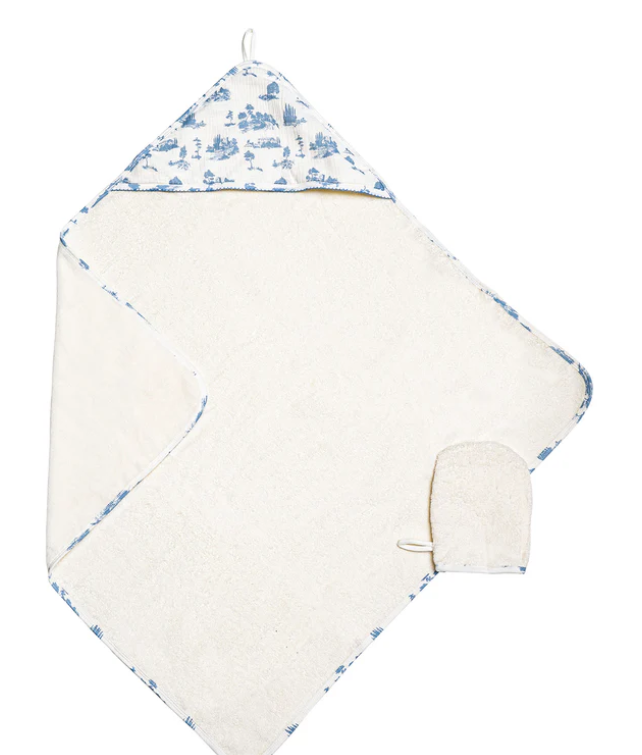 BUBANI COUNTRYSIDE HOODED TOWEL W/MITTEN(OS)