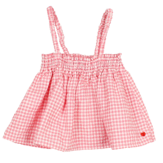 BUHO BB GINGHAM TOP (6M-24M)